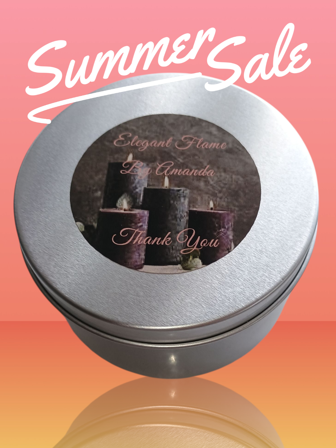 8oz Aromatically indulgent Candle